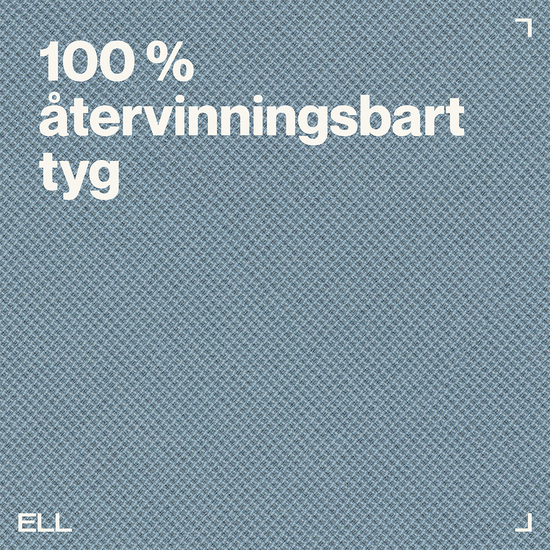 Tygfront ELL till Luftvärmepump Front