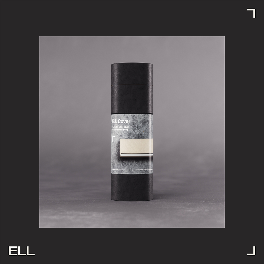 Tygfront ELL till Värmepump Front