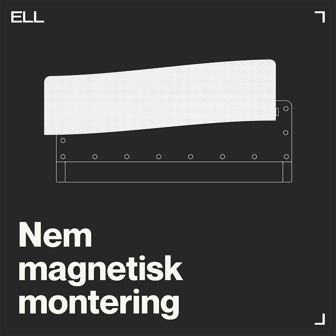 Tygfront ELL till Värmepump Front
