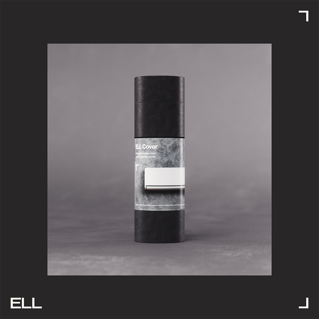 Tygfront ELL till Värmepump Front