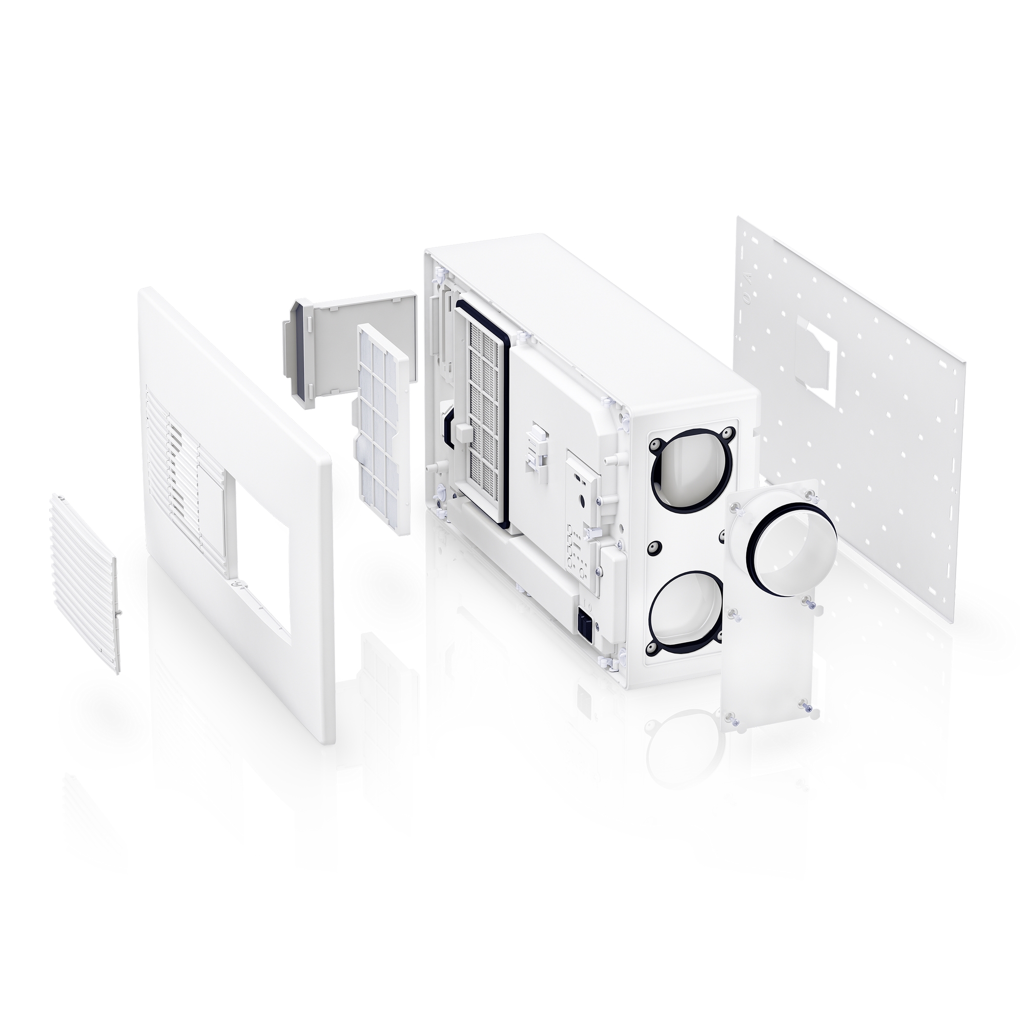 Fläkt Pax Eos 100H med Värmeåtervinning