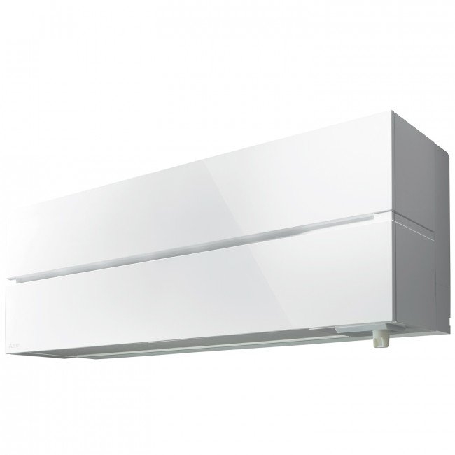 Mitsubishi Electric Hero 2.0 LN25 6,3kW Värme SCOP 5,2 Paket med Värmepumpstak Luftvärmepump