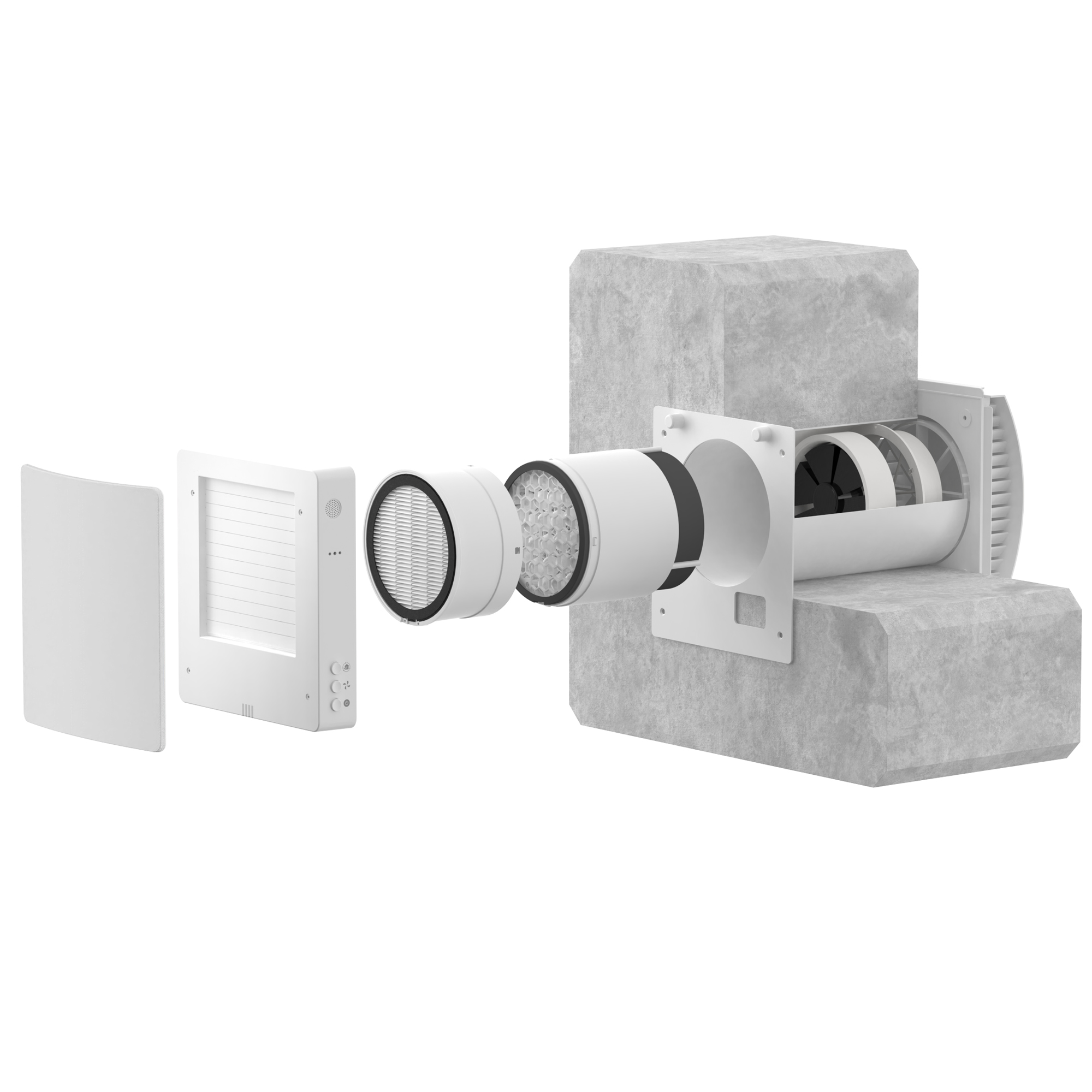 Andersen Electric Vega Flow Silent Pro Miniventilation