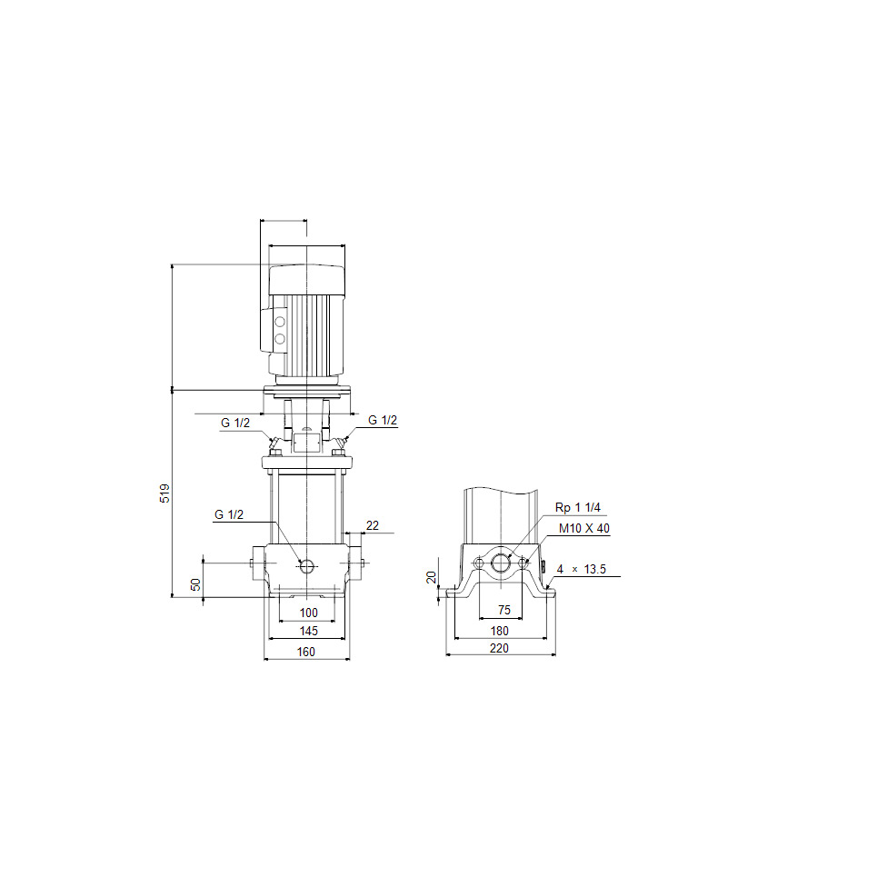 Grundfos Ejektorpump CR DW