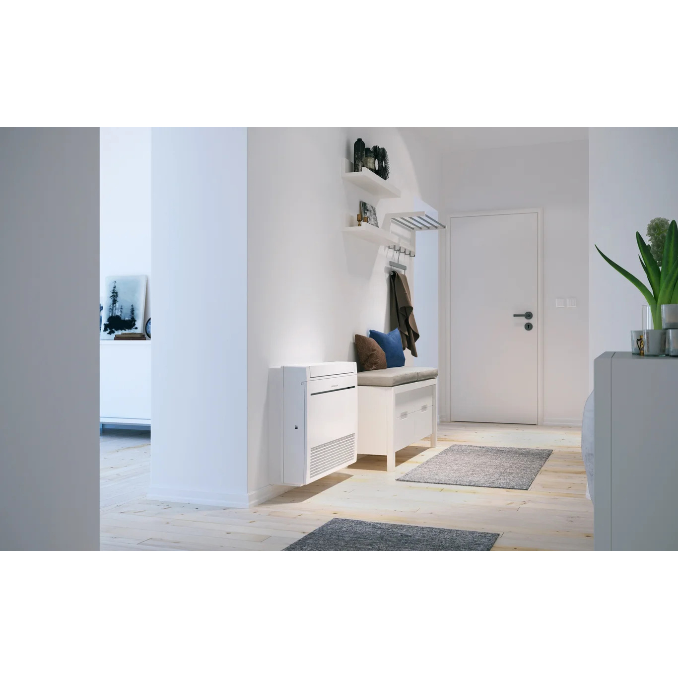 Mitsubishi Electric KW35 Golvmodell Luftvärmepump