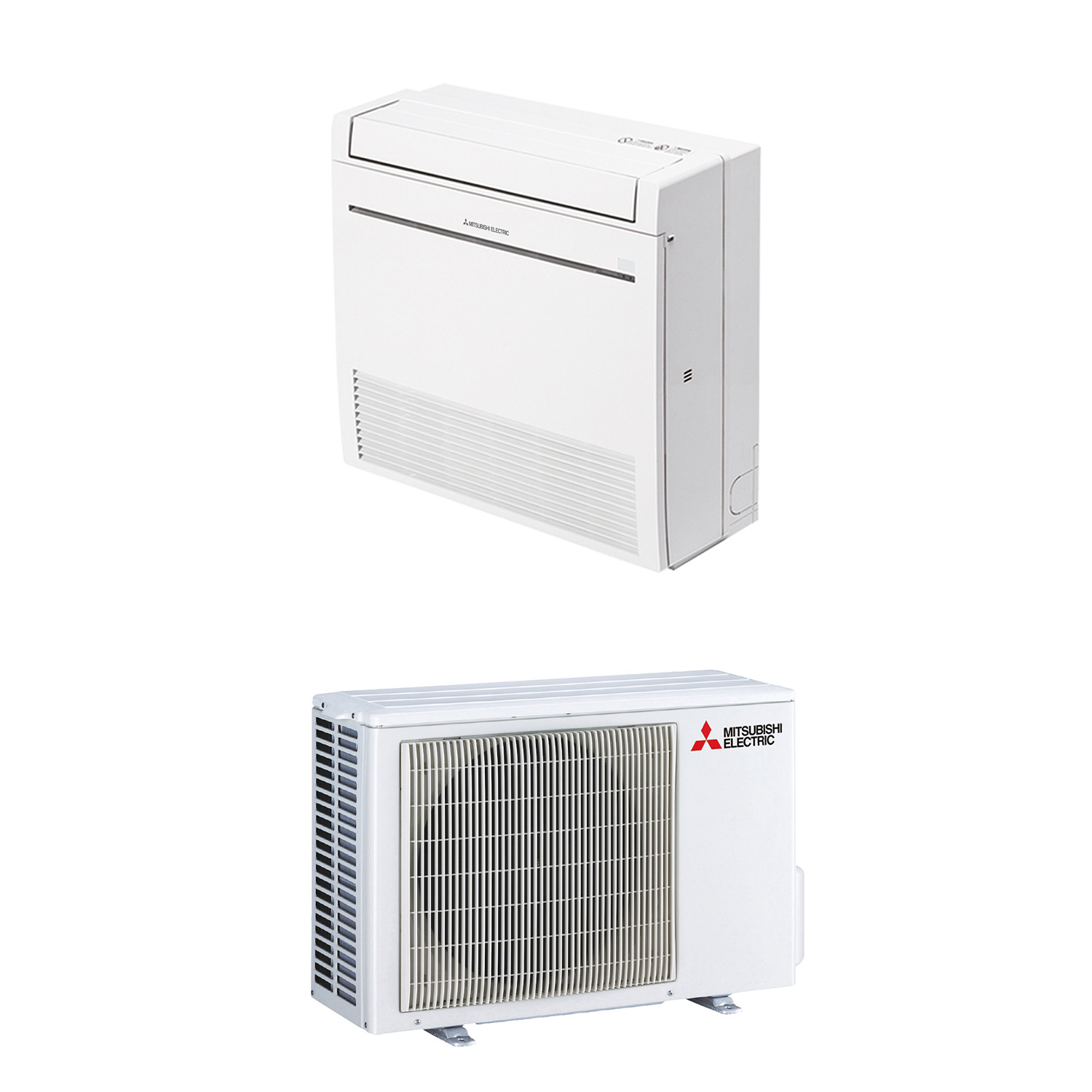 Mitsubishi Electric KW35 Golvmodell Luftvärmepump