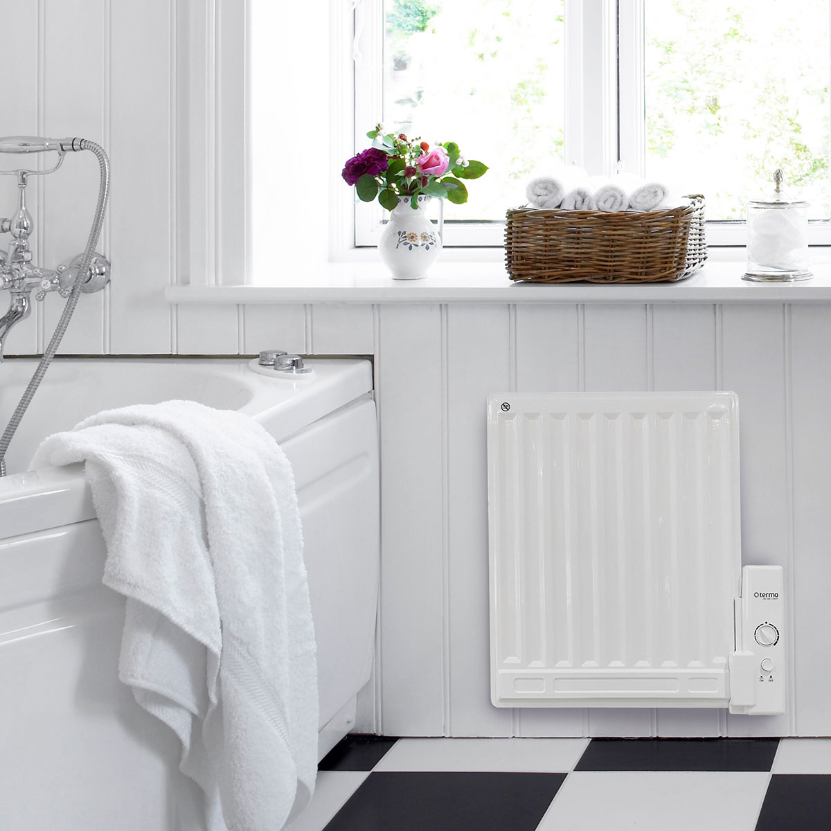 Oljefyllt Elelement Radiator Termo Basic