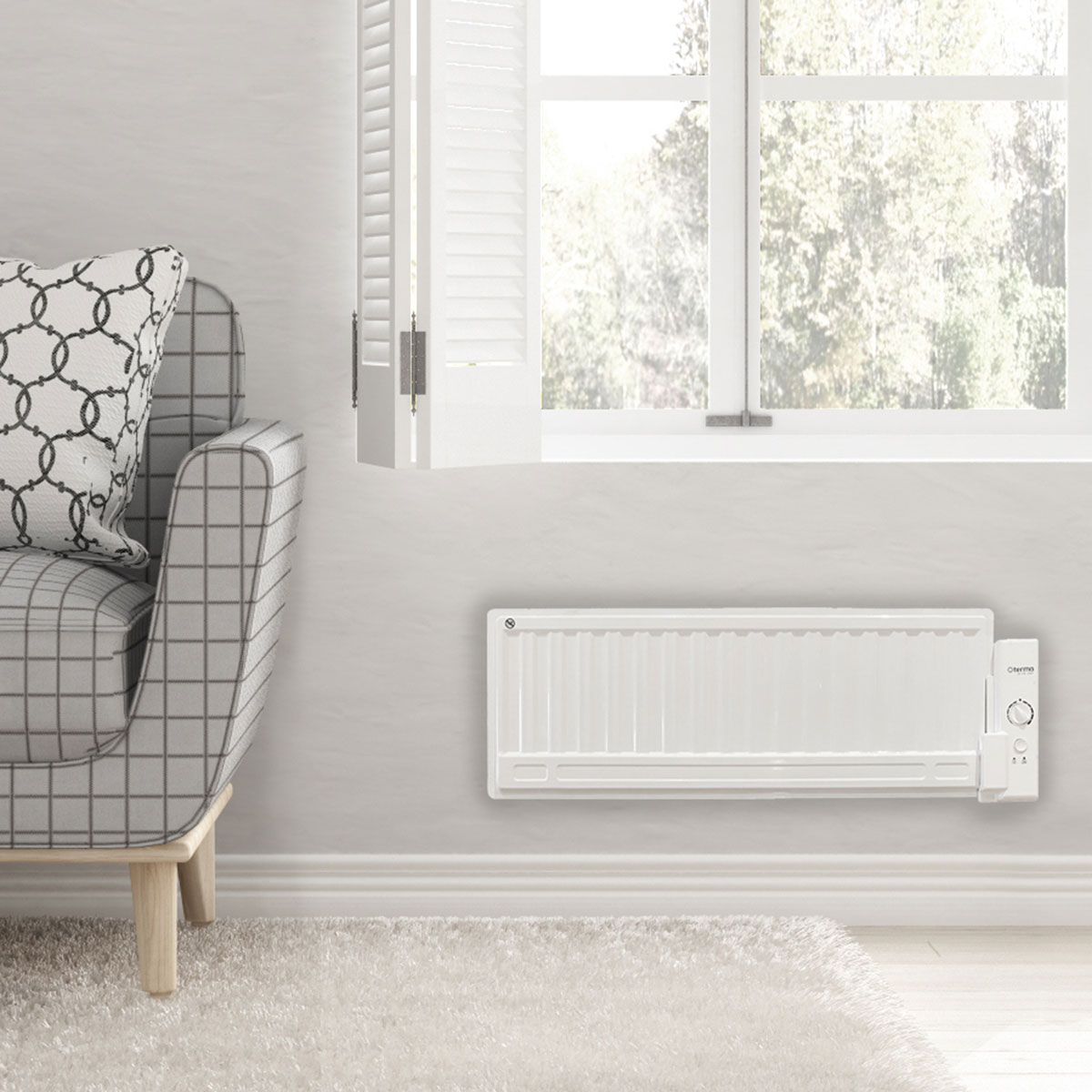 Oljefyllt Elelement Radiator Termo Basic