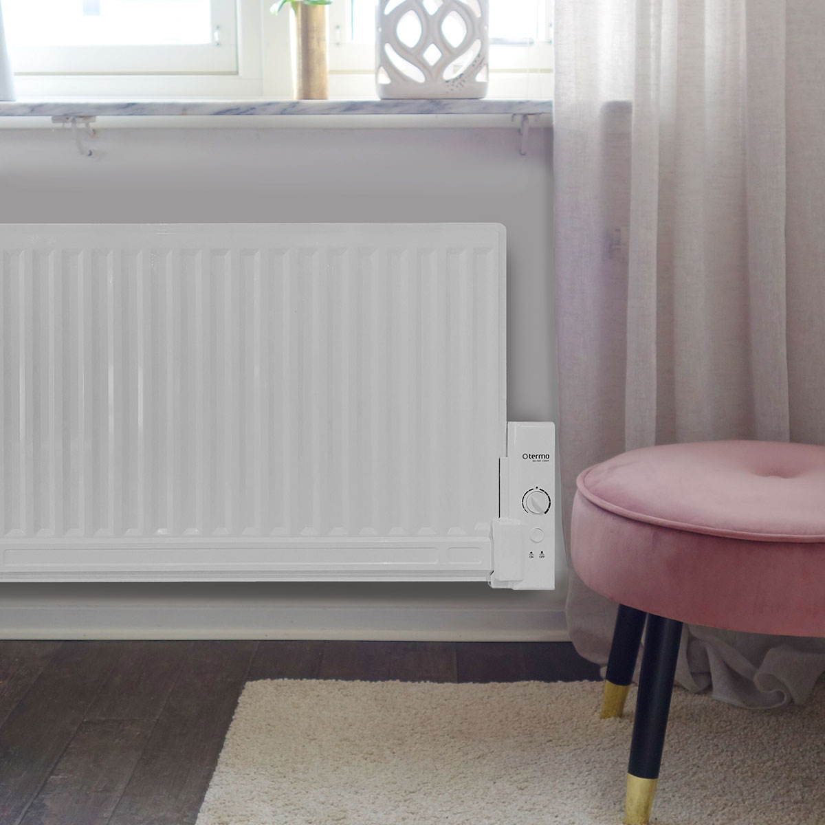 Oljefyllt Elelement Radiator Termo Basic