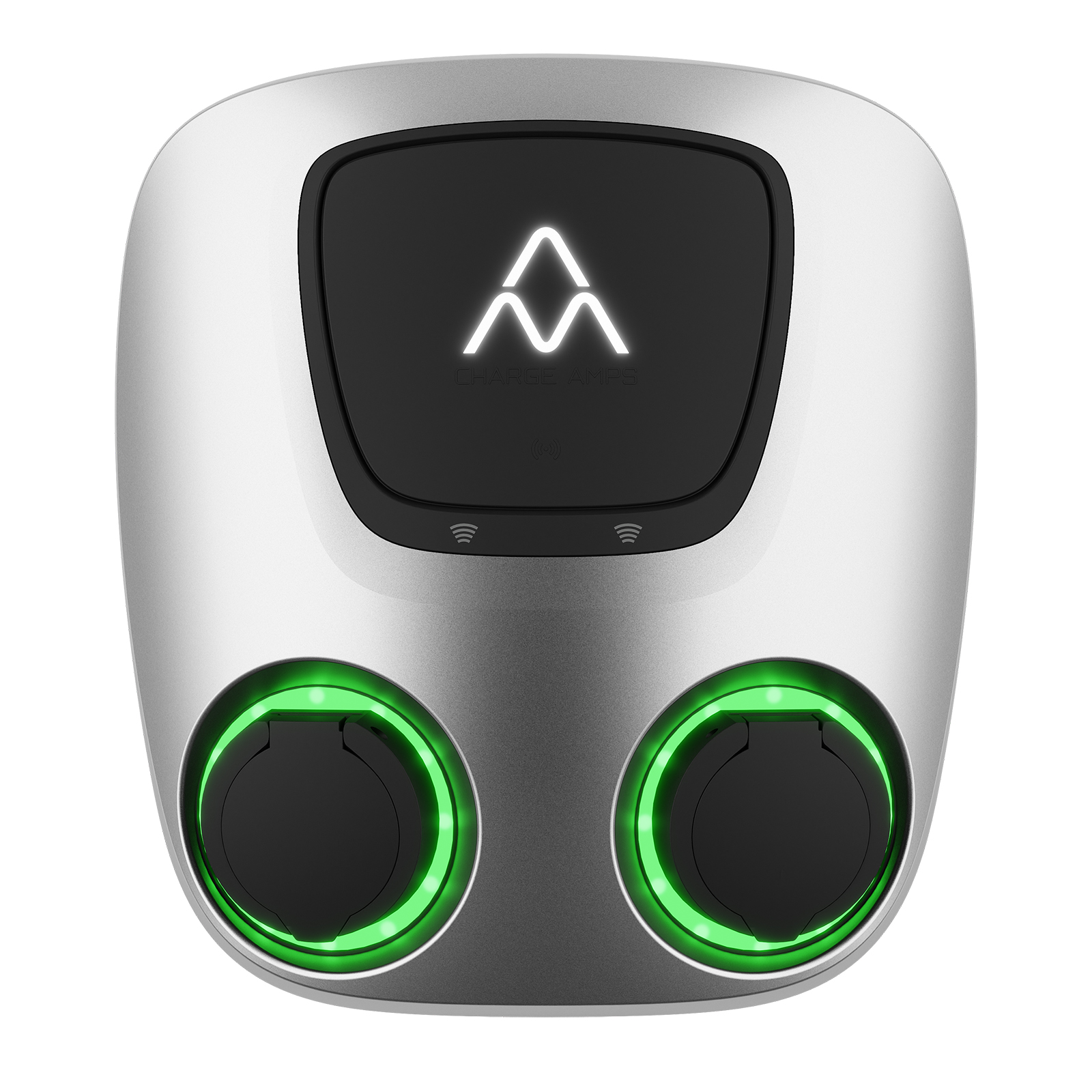 Charge Amps Aura 2x22 kw 4G Laddbox