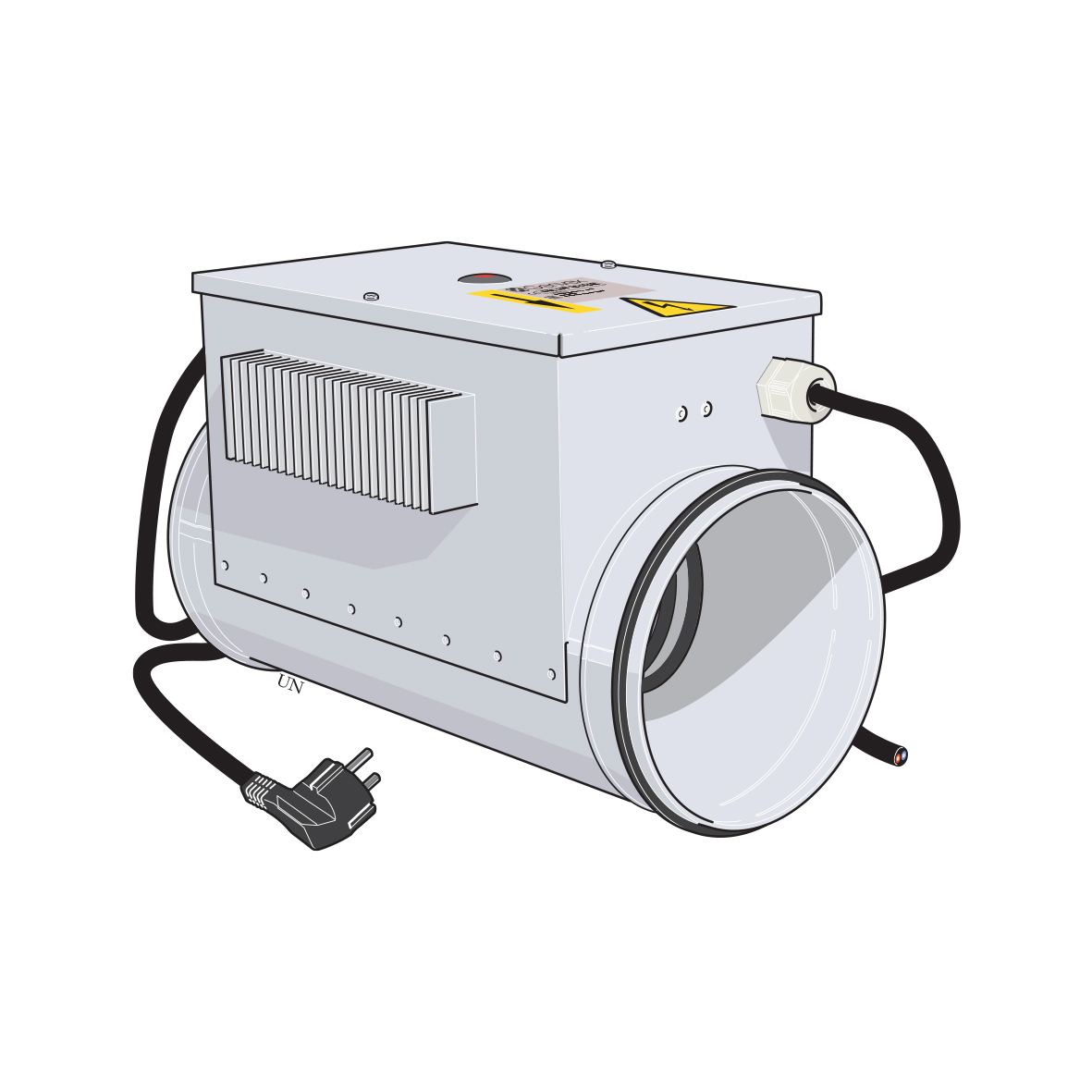 Nibe EAH 20-1800 Förvärmare