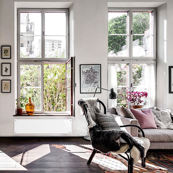 Elelement Termo GLASS Vit Glasfront