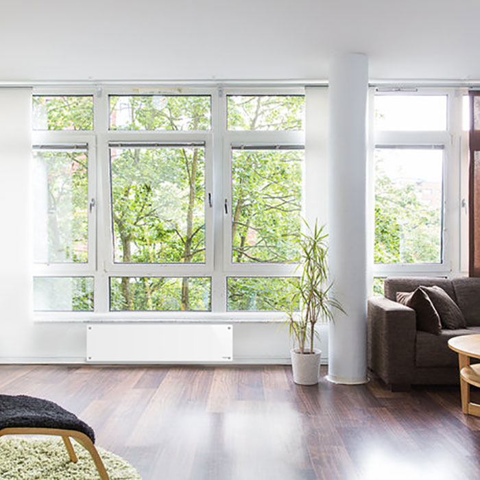 Elelement Termo GLASS Vit Glasfront