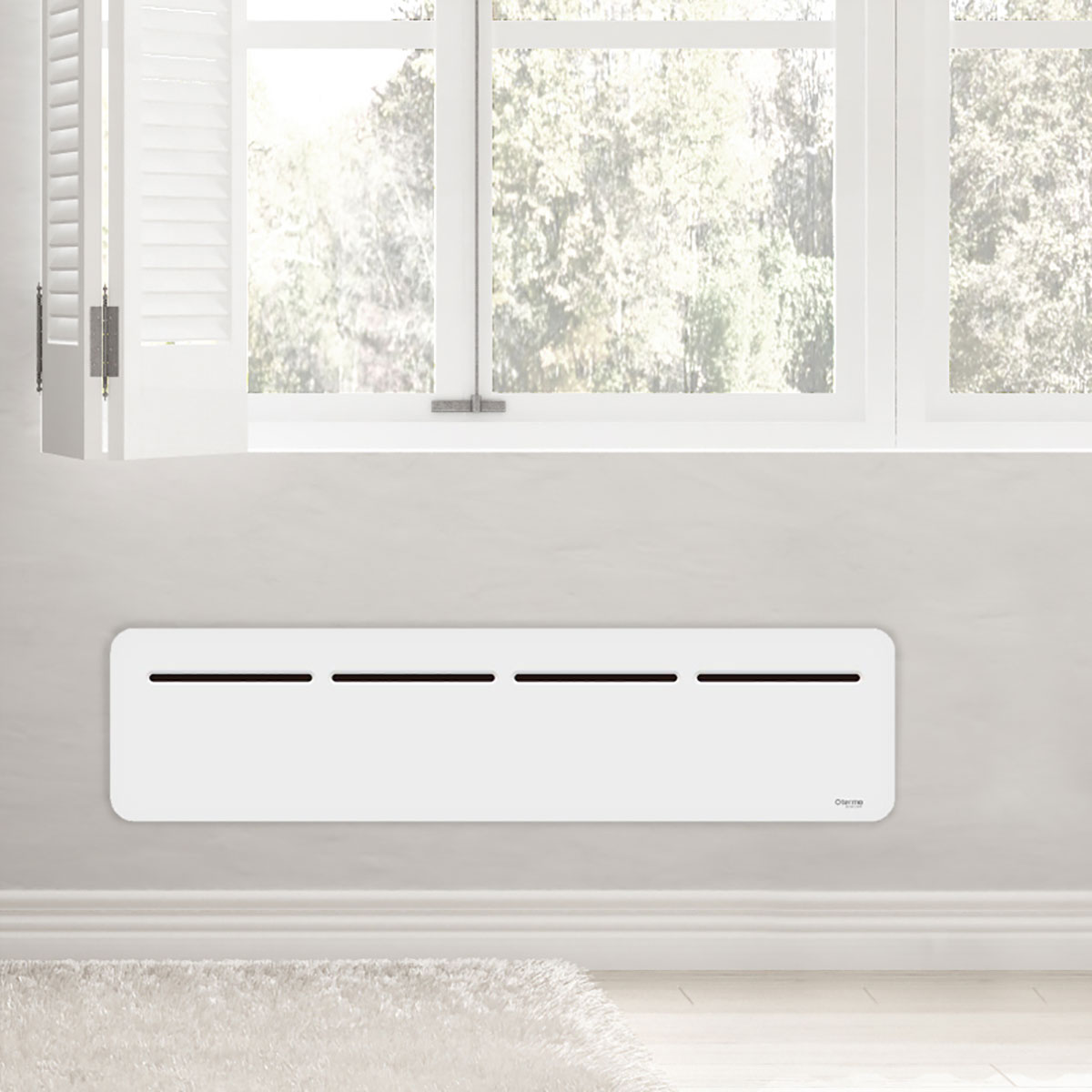 Elelement Termo STEEL Vit Plåtfront