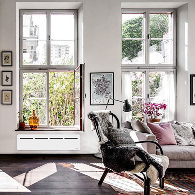 Elelement Termo STEEL Vit Plåtfront