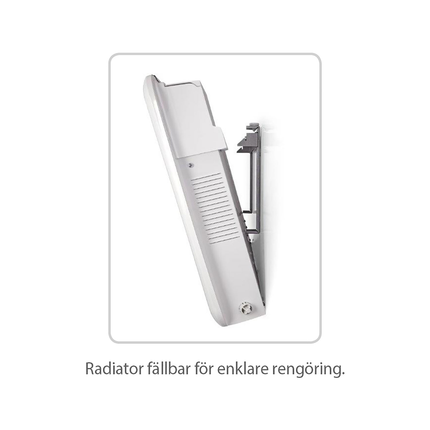 Elelement Termo STEEL Vit Plåtfront