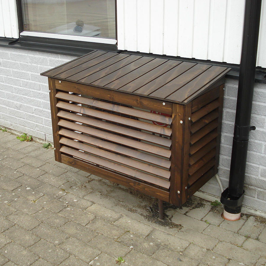 Värmepumpsskydd Eden Wood VP 1 Skydd för Luftvärmepump